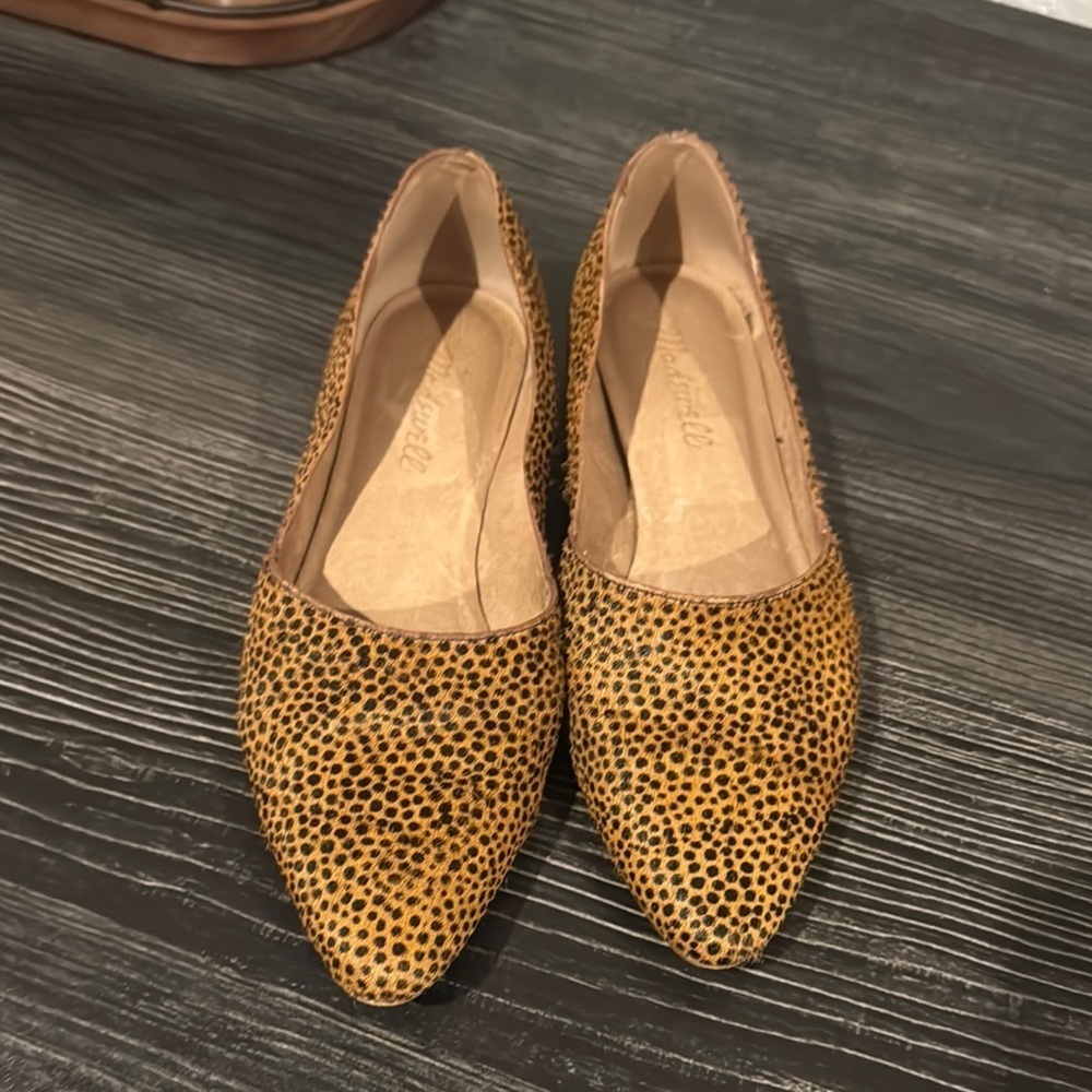 Madewell Leopard haircalf Women's Flats
